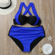 Women's Swimming Suit 2020 Womens High Waist Padded Push-up Bikini Set Swimsuit Bathing Suit Swimwear  swimwear women tankini#5