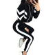 Women's Tracksuit 2 Piece Set Pullover Hoodie+Pants Sports Suit Female Autumn Winter Sweatshirt Sets Sportswear Suits For Woman