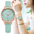 Women's Watches Watch Clock women wrist watch relogio Diamond Pattern Diamond Quartz Watch Simple Thin Belt Women's Watch