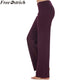 Women's elastic sports trousers loose jogging fitness plus size wide leg pants Ladies printed casual straps harem pants trousers