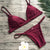 Women's swimsuit 2020 Women Push-Up Padded Bra Beach Bikini Set Swimsuit Swimwear pure color swimwear high waisted biquini