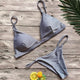 Women's swimsuit 2020 Women Push-Up Padded Bra Beach Bikini Set Swimsuit Swimwear pure color swimwear high waisted biquini