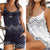 Womens Jumpsuit Strap Mini Playsuit Ladies Summer Shorts Beach  Strappy strapless Casual Party Sexy Bodysuit Beachwear 2019