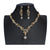 jiayijiaduo Bridal Wedding Jewellery sets for Women Bridesmaid Banquet Jewelry Crystal Silver Color Necklace Earrings Set Girl
