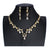 jiayijiaduo Bridal Wedding Jewellery sets for Women Bridesmaid Banquet Jewelry Crystal Silver Color Necklace Earrings Set Girl