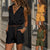 jumpsuits for women 2019 Elastic Waist Casual Sleeveless Zippered Shorts Overall Jumpsuit Playsuit combinaison femme#30